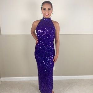 Lillie Rubin, Formal, Purple, Size 8 (runs small)